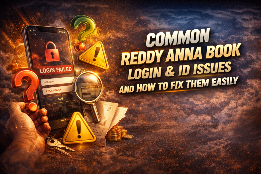 Common Reddy Anna Book Login Issue