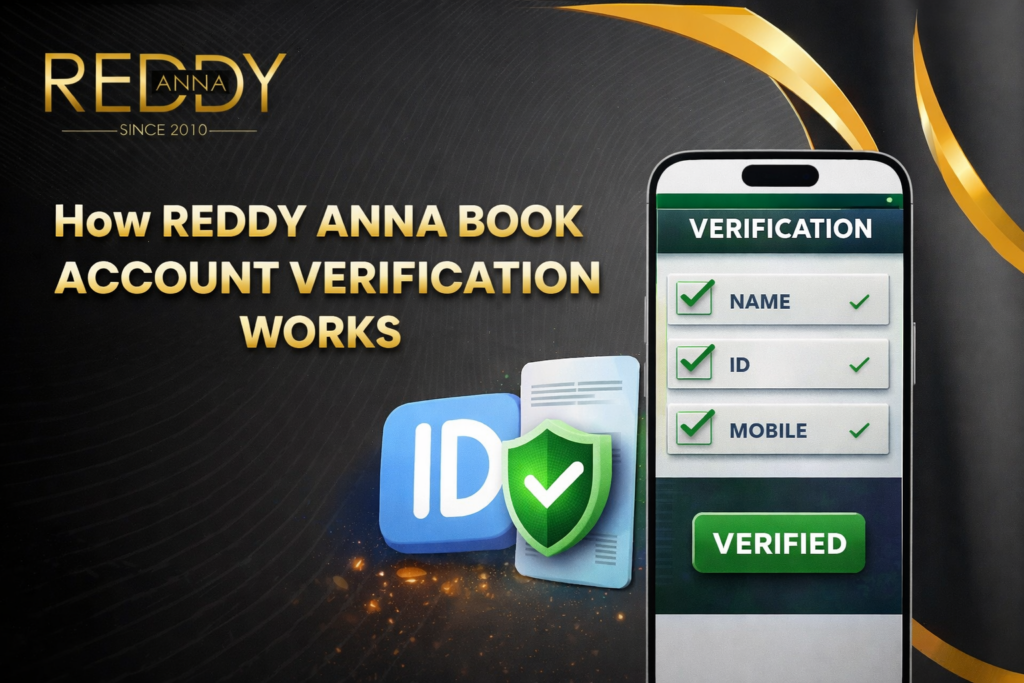 How to Reddy Anna Book account Verification Works