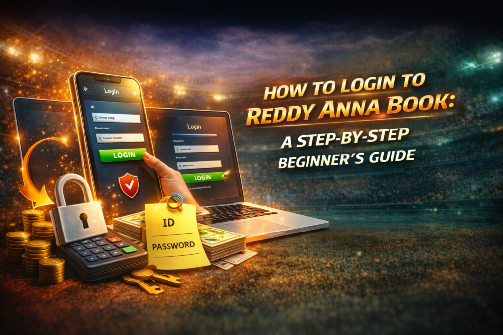 How to Login on Reddy Anna Book