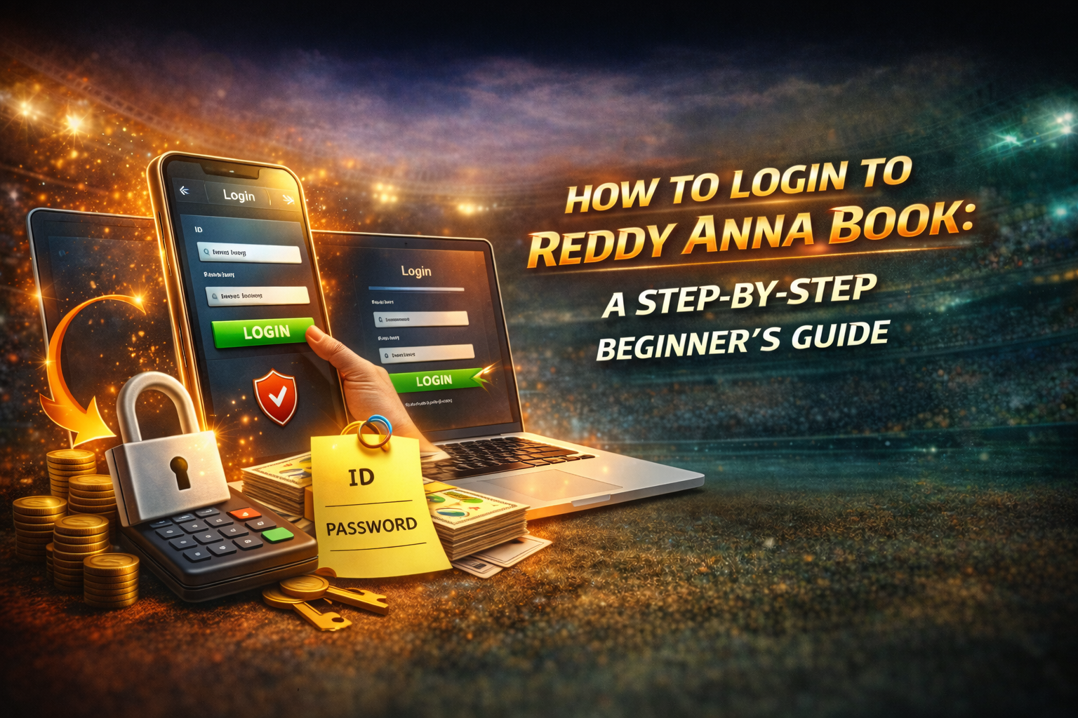 How to Login on Reddy Anna Book