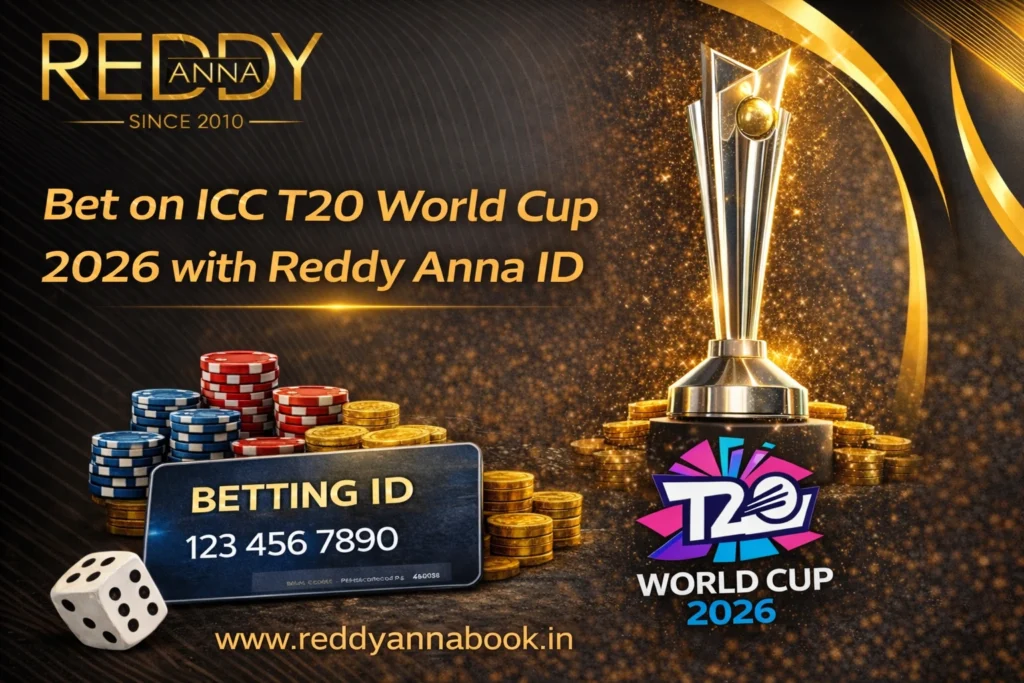 Bet on ICC T20 World Cup 2026 with Reddy Anna ID