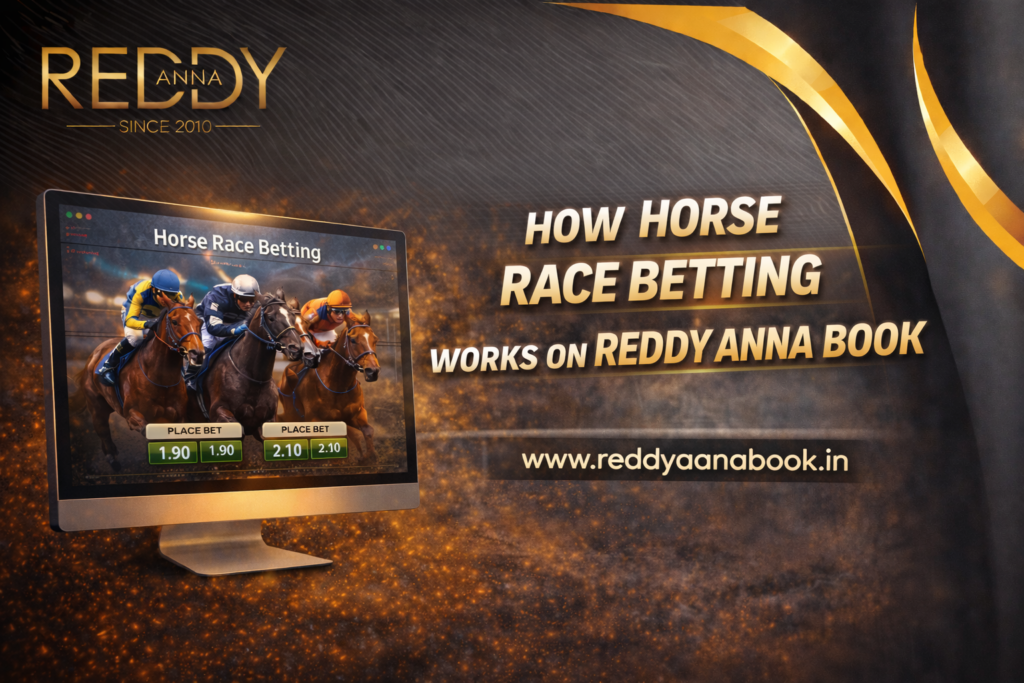 How Horse Race Betting Works on Reddy Anna Book