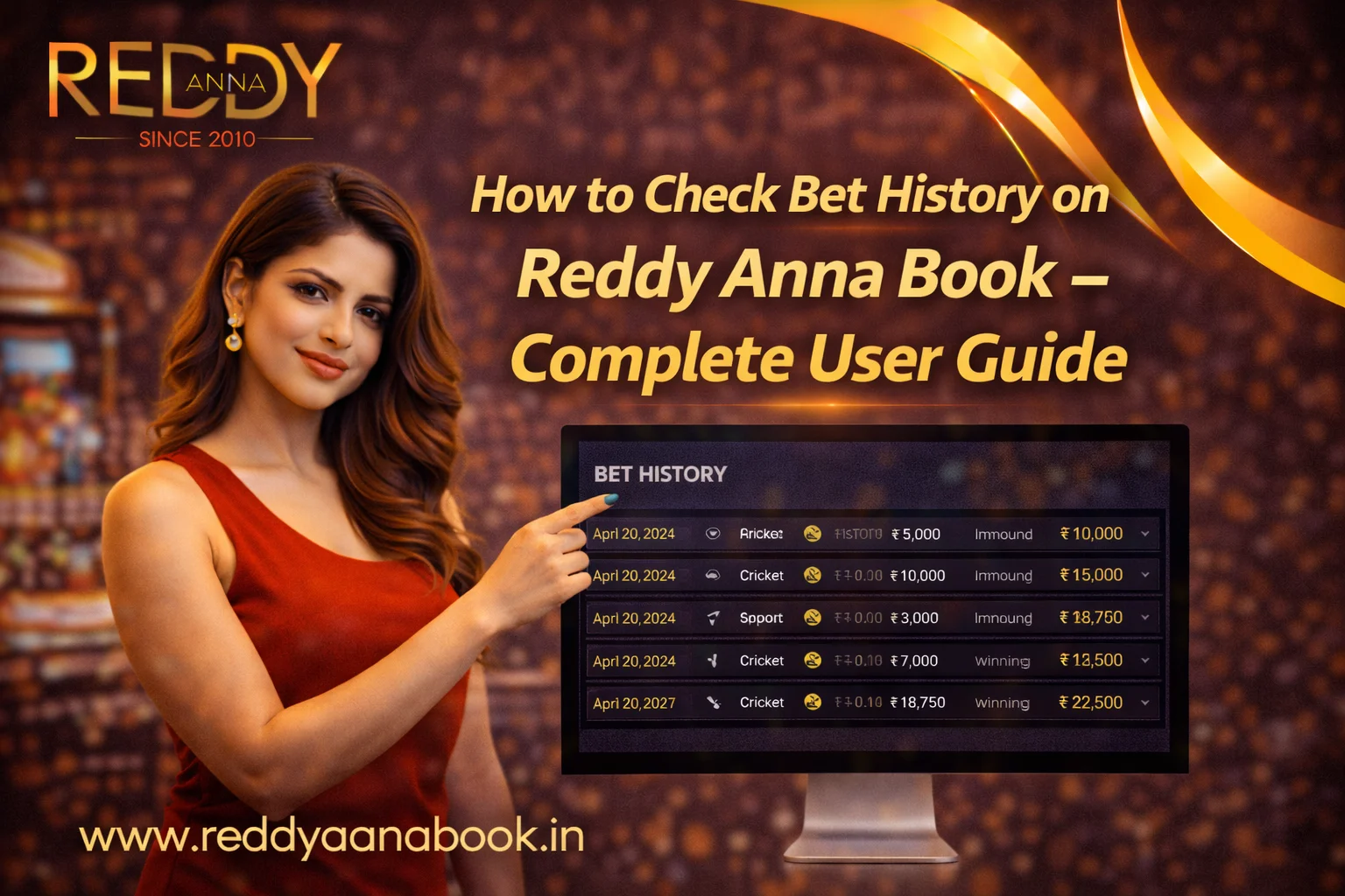 How to Check Bet History on Reddy Anna Book