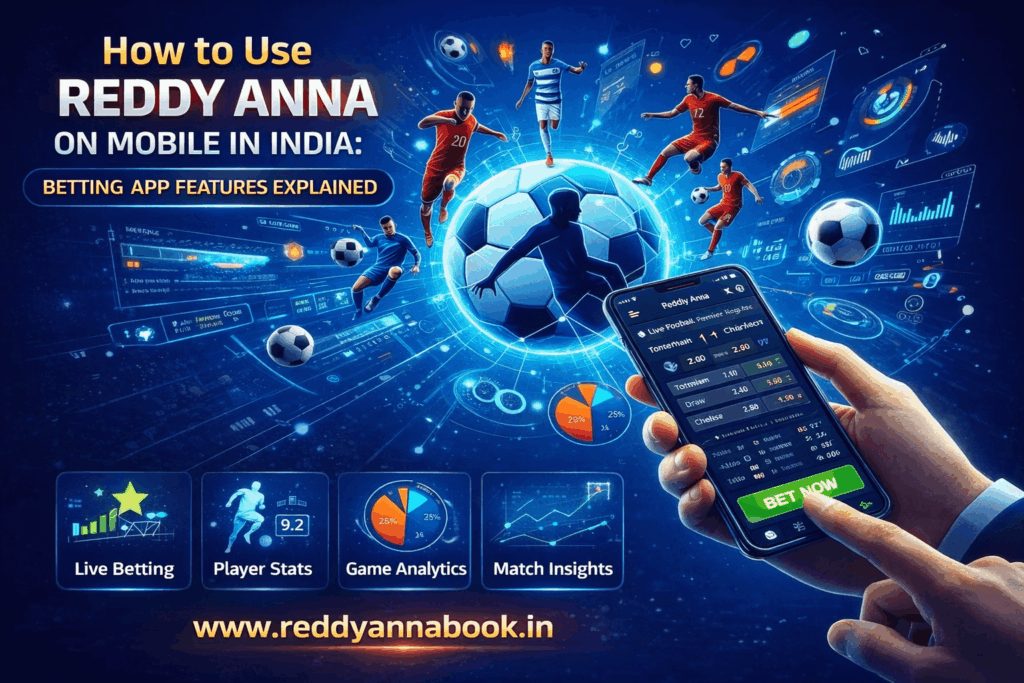 How to use Reddy Anna mobile