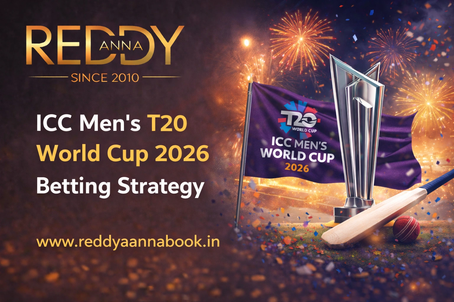 Reddy Anna Book ICC Men’s T20 World Cup 2026 Betting Strategy