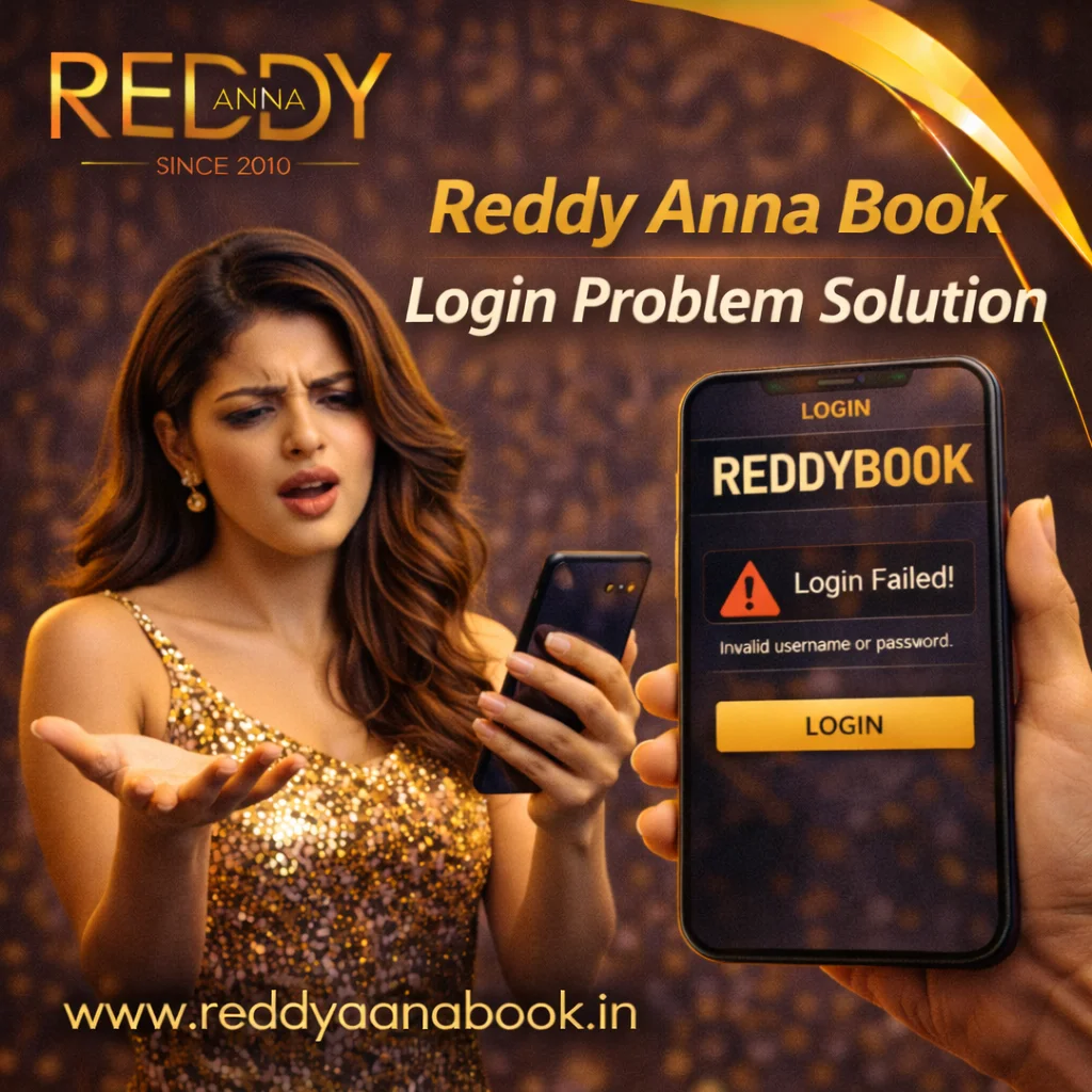 Reddy Anna Book Login Problem Solution
