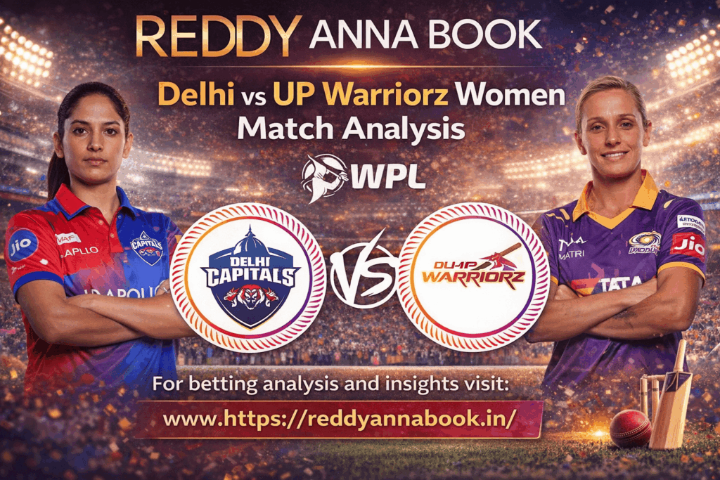 Reddy Anna Book Match analysisi up vs dl