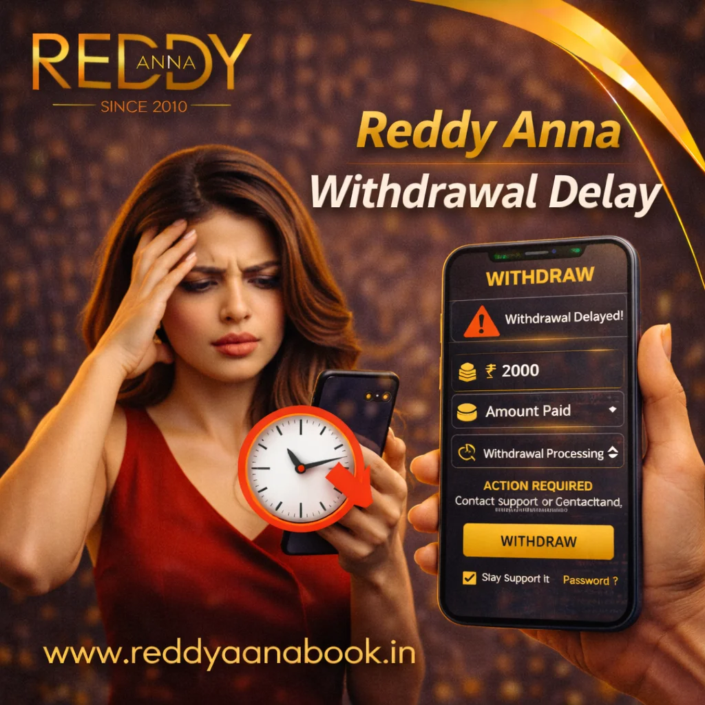 Reddy Anna Withdrawal Delay
