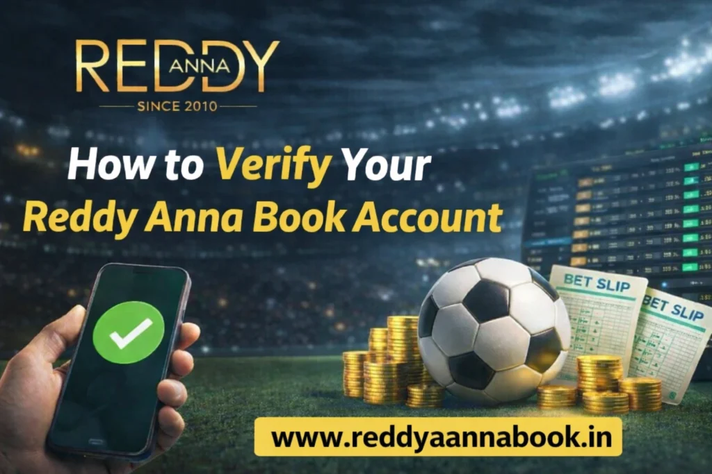 Verify Your Reddy Anna Book Account