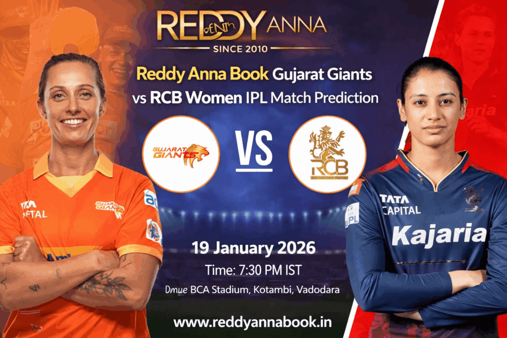 rcb vs gg match Reddy anna