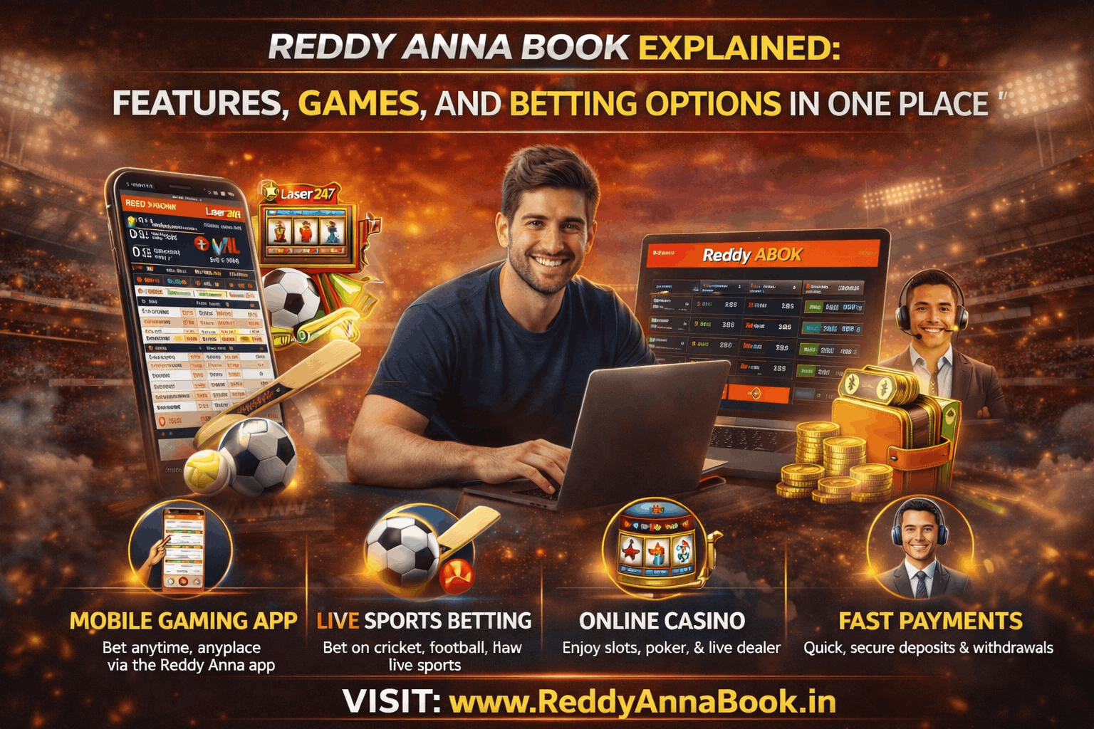 reddy anna features