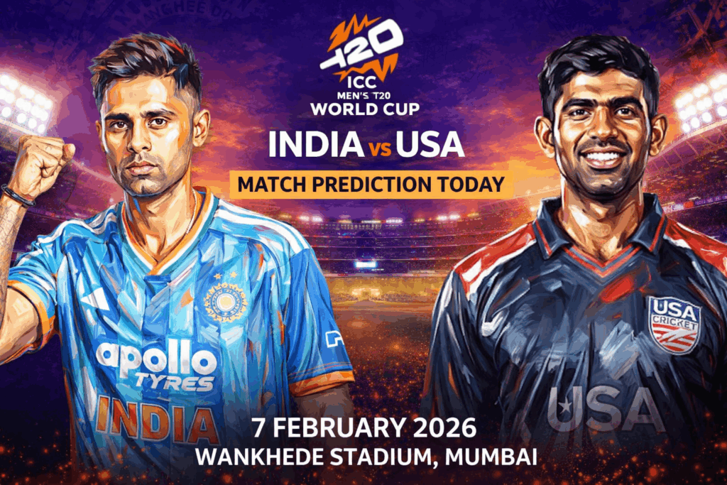 ind vs usa match prediction