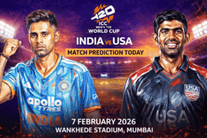 ind vs usa match prediction