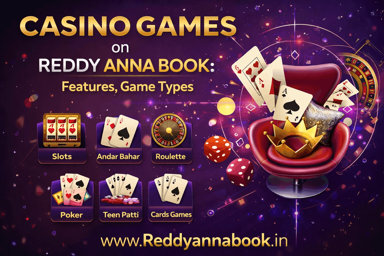 reddy anna casino game features