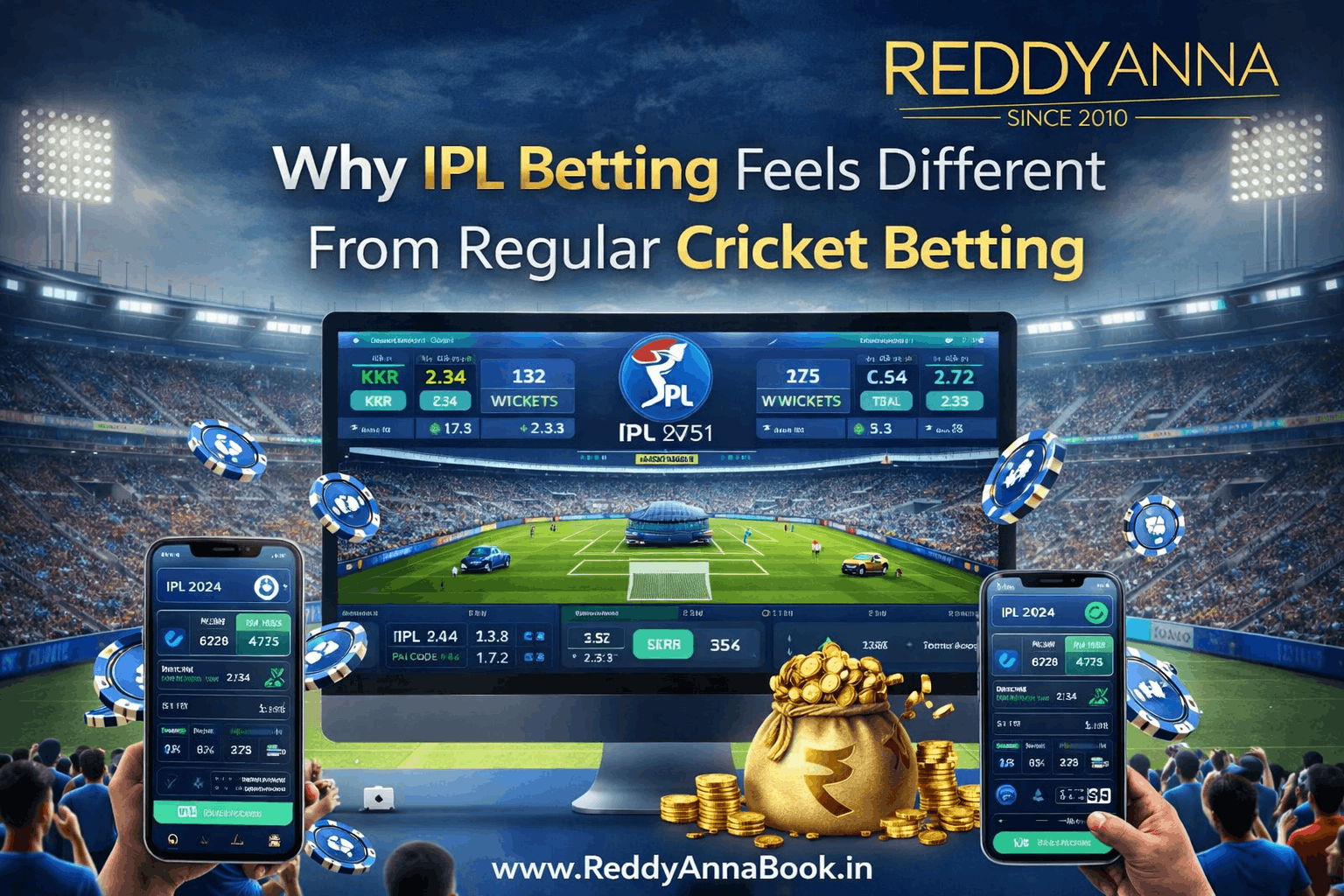 reddy anna ipl & others betting