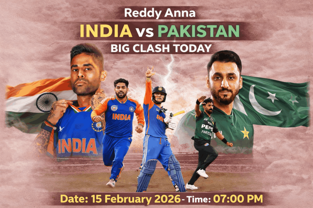 reddy anna match prediction ind vs pak
