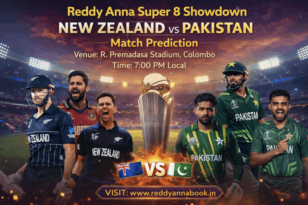 reddy anna nz vs pak match prediction