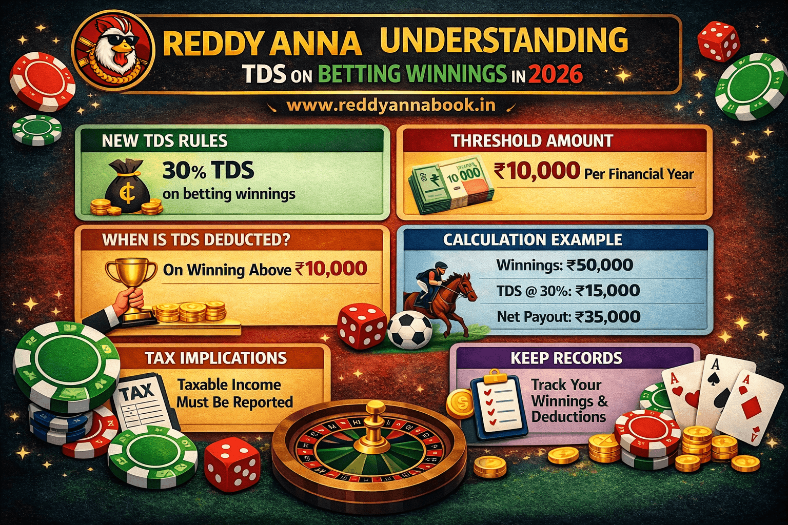 reddy anna tdx betting guide