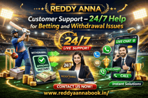 reddyA anna book 247 support