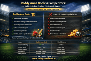 Reddy Anna Book vs Competitors Which Online Cricket