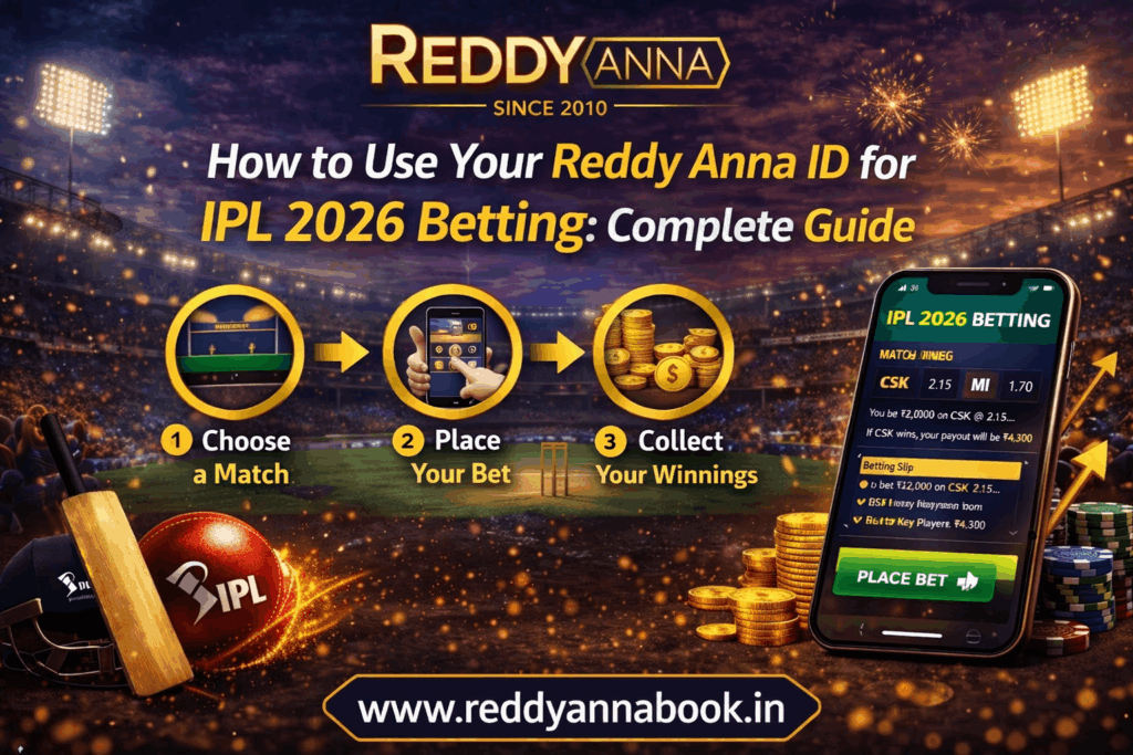 Reddy Anna ID for IPL