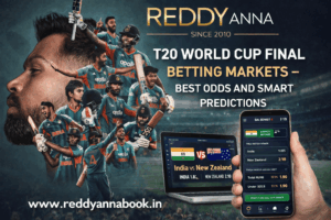 Reddy Anna T20 World Cup Final Betting Markets