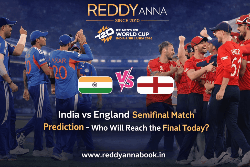 Reddy anna eng vs ind match