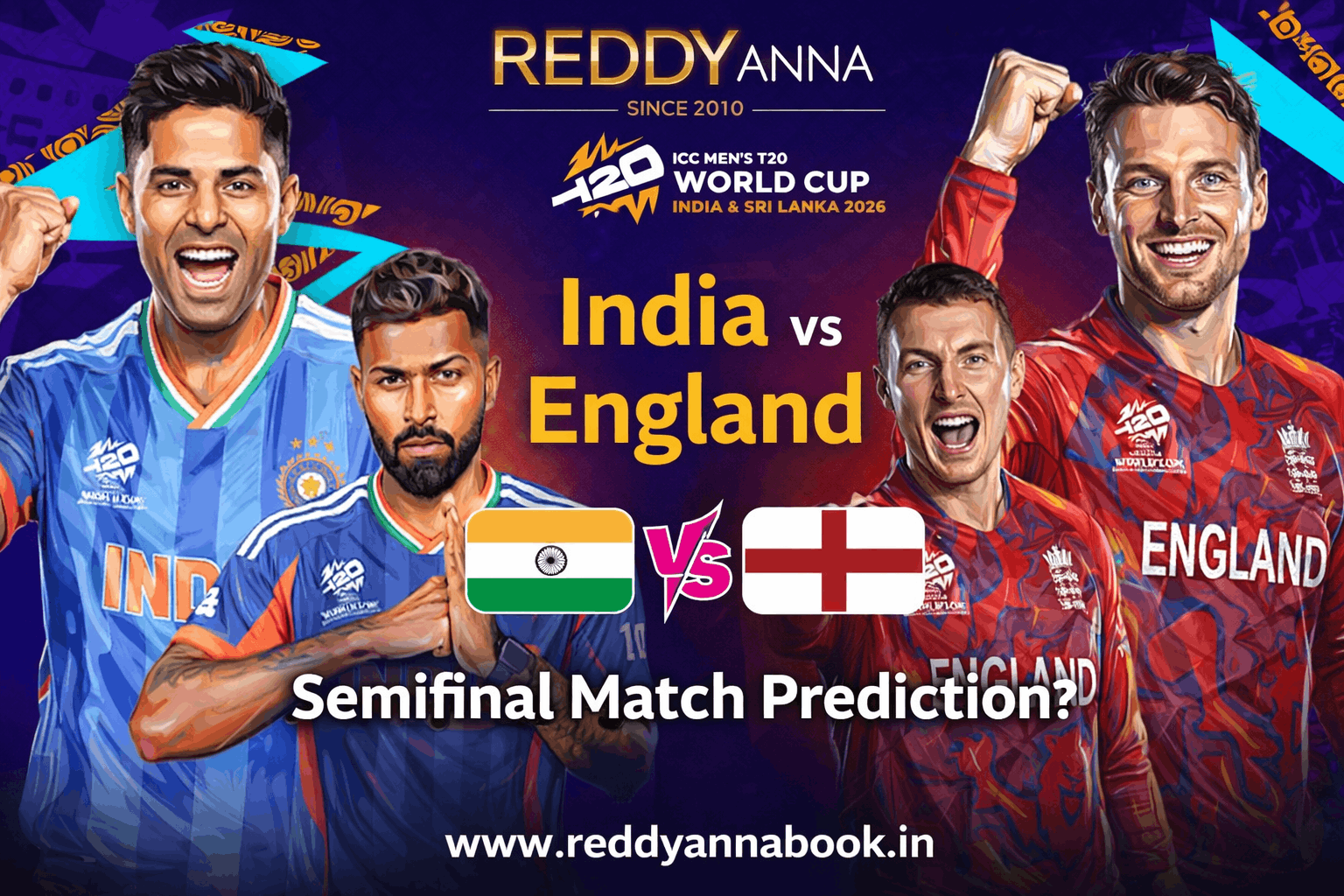 reddy anna eng vs ind semifinal match prediction