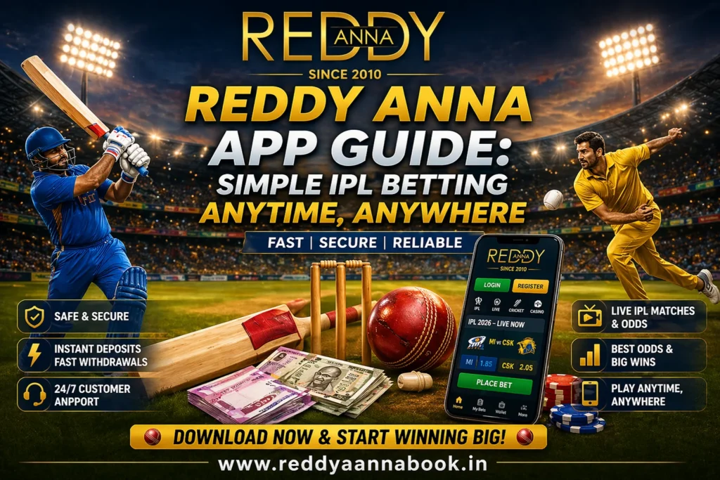 Reddy Anna App ipl Guide