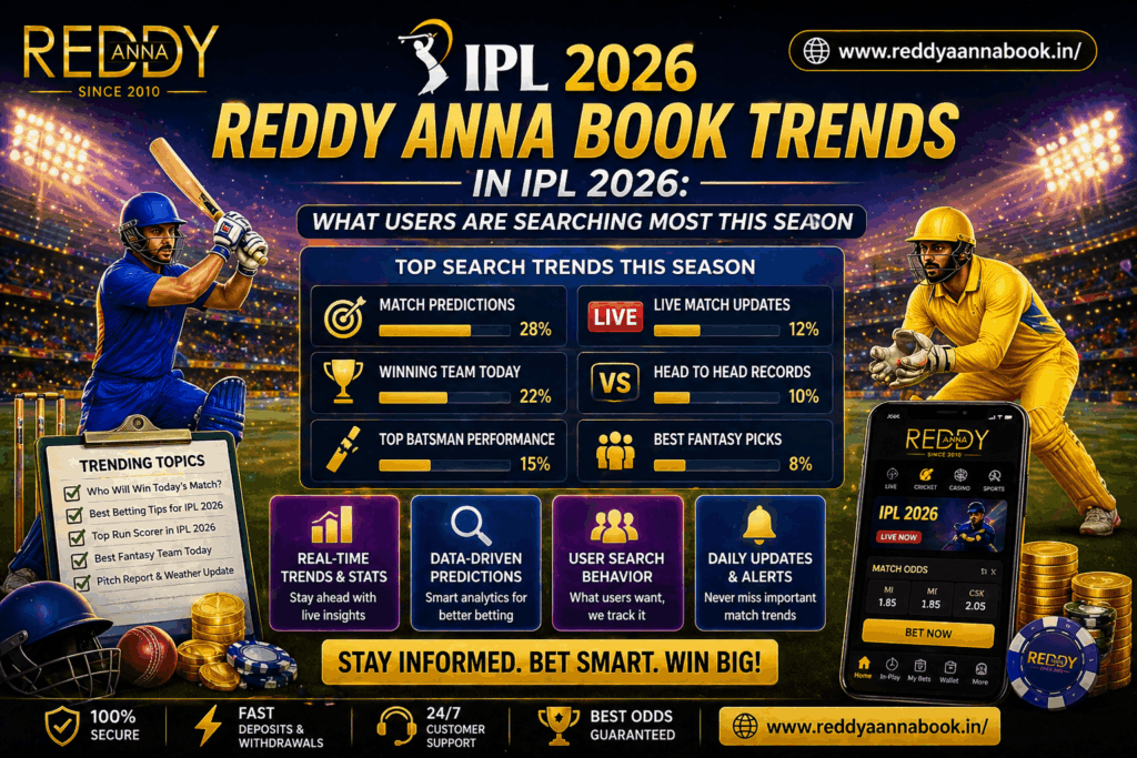 Reddy Anna Book Trends in IPL