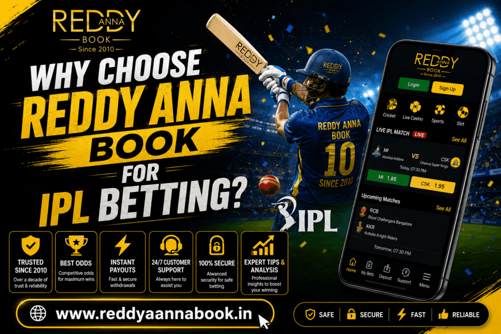 Why IPL Fans Prefer Reddy Anna Book in 2026