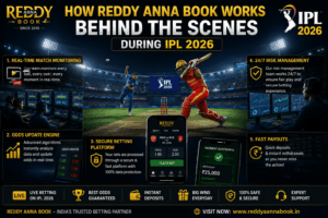 IPL Reddy Anna Book Works Behind