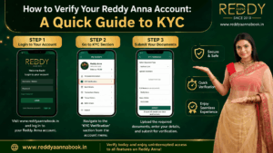 KYC reddy anna account guide