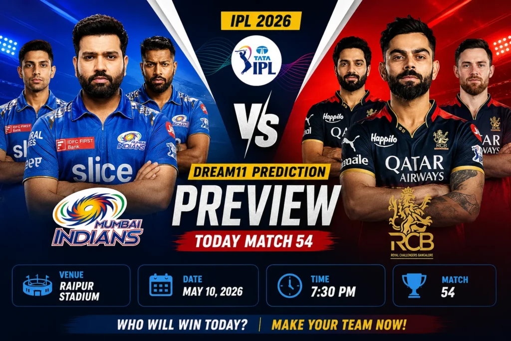 RCB VS MI WHO WILL WIN
