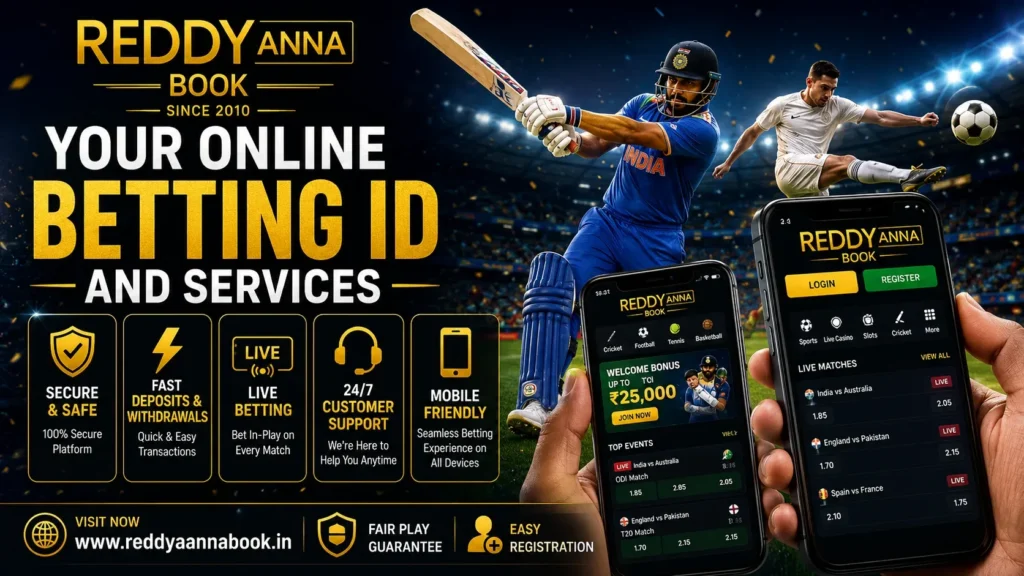 Reddy Anna Book Online Betting ID