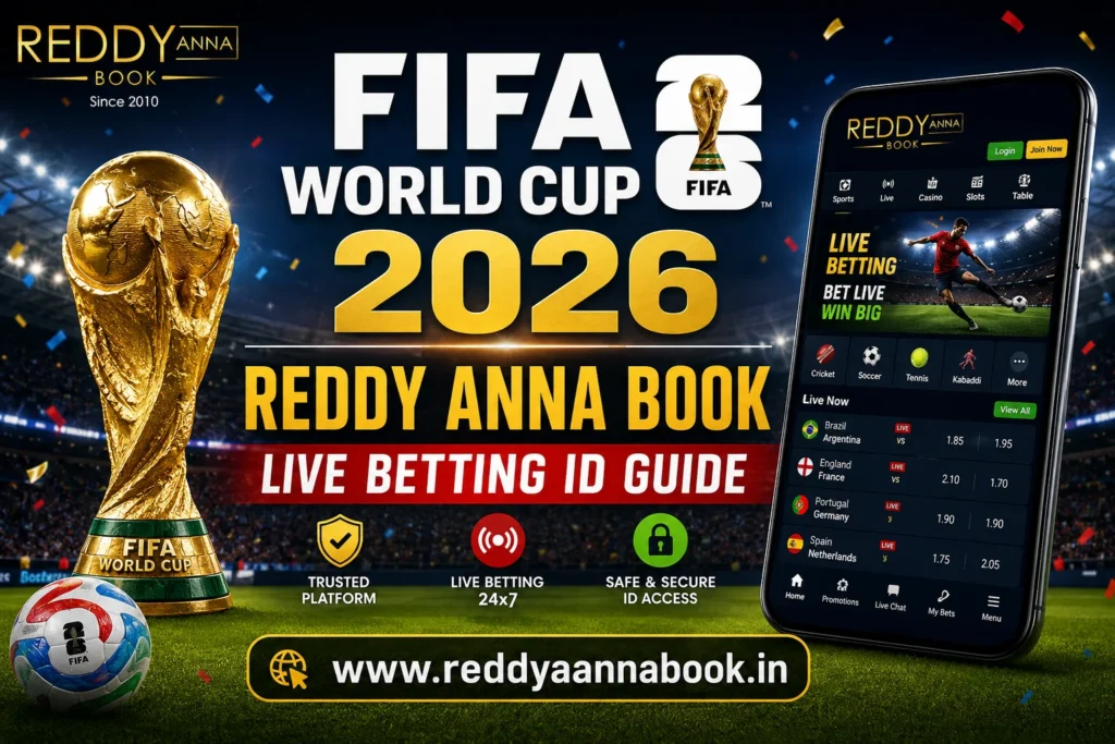 FIFA World Cup 2026 Reddy Anna BETTING ID