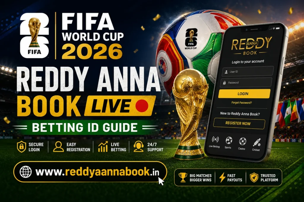 FIFA World Cup 2026 Reddy Anna Book