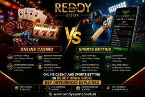 Online Casino and Sports Betting on Reddy Anna Book