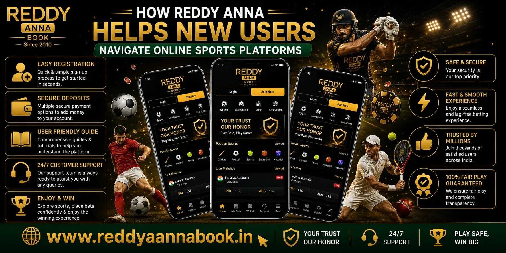 Reddy Anna Book Helps New Users