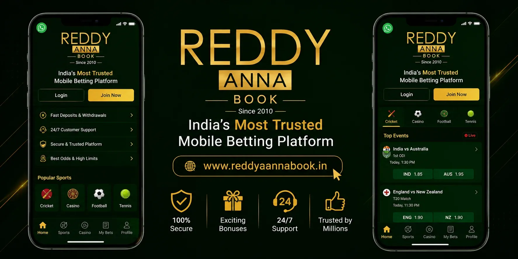 Reddy Anna Book betting app
