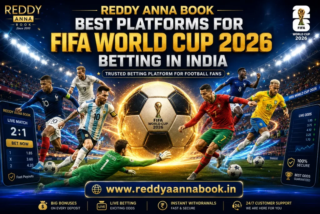 Reddy Anna FIFA World Cup 2026 Betting in India
