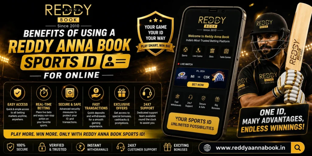 Benefits of Using a Reddy Anna Book Sports ID