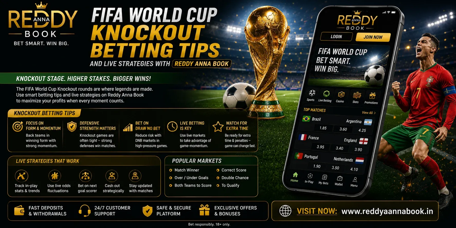 FIFA World Cup football Live Strategies with Reddy Anna Book