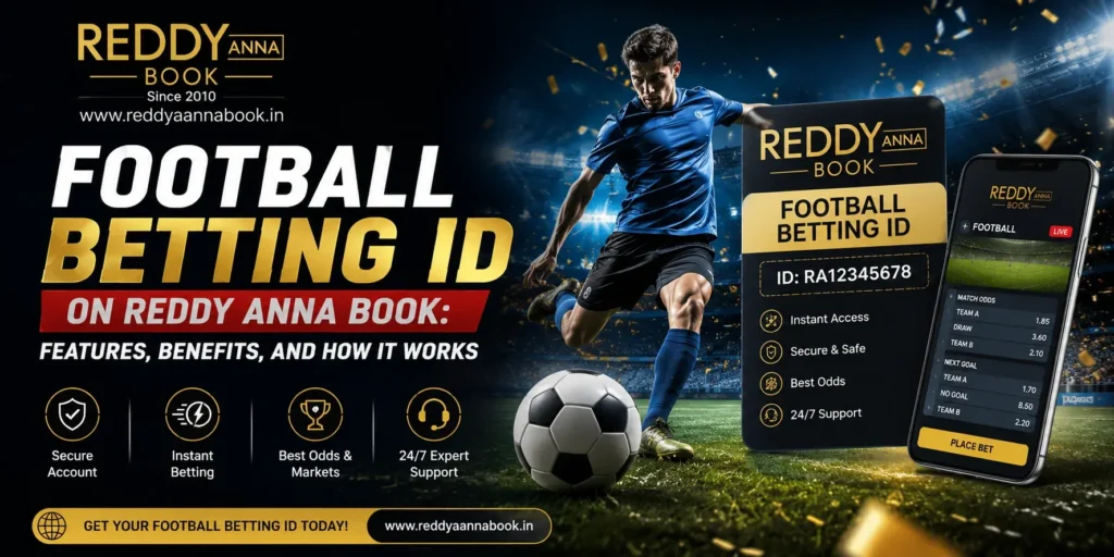 Football Betting ID on Reddy Anna Book