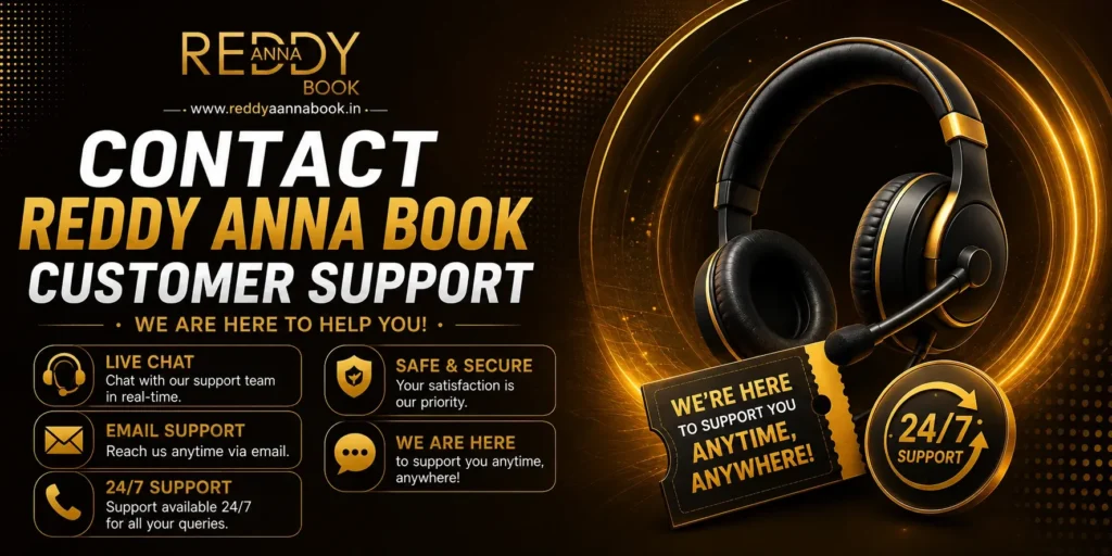 Contact Reddy Anna Book Customer Support