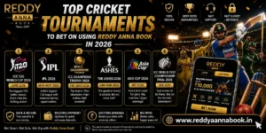Cricket Tournaments to Bet on Using Reddy Anna Book