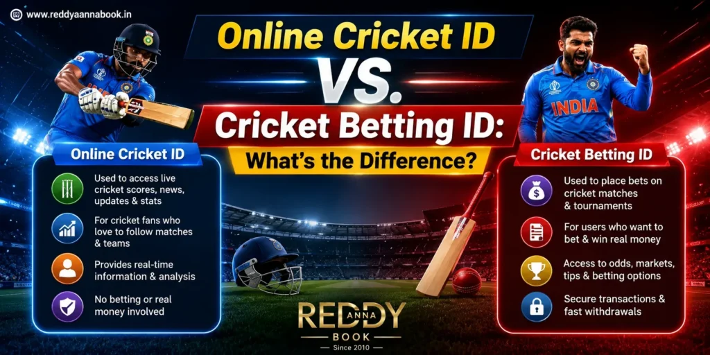 Online Cricket ID vs. Cricket Betting ID