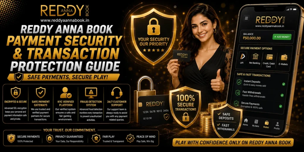 Reddy Anna Book Payment Security and Transaction Protection Guide