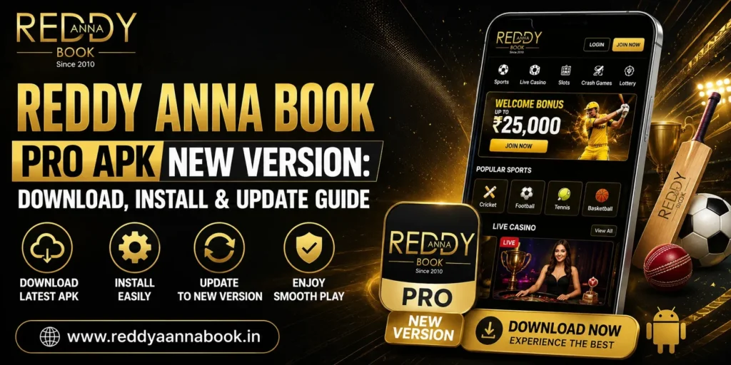 Reddy Anna Book Pro APK New Version