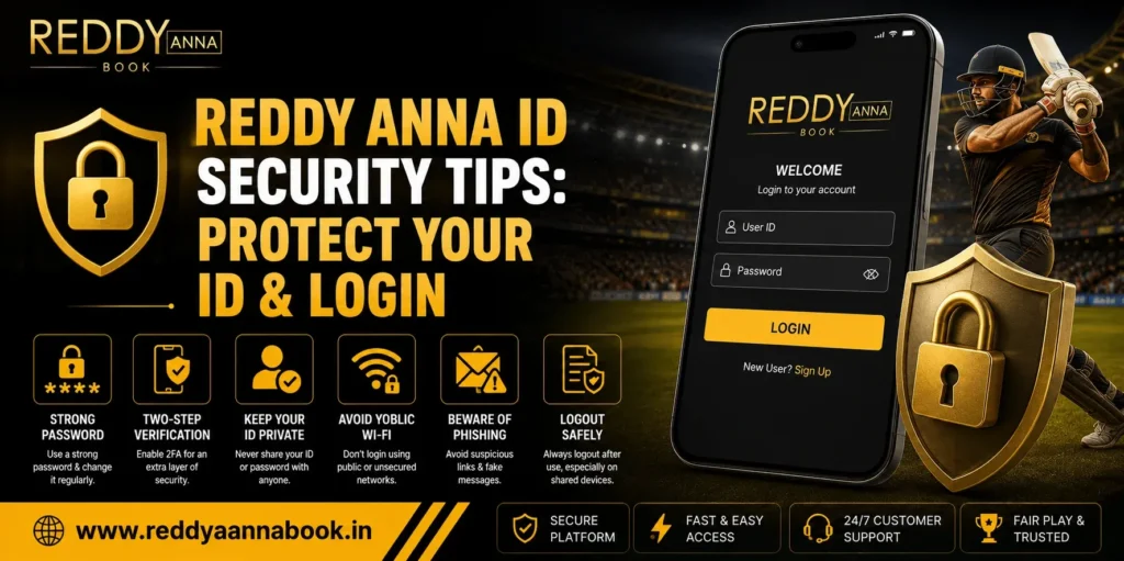 Reddy Anna ID Security Tips